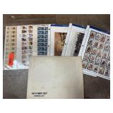 LOT OF MIXED STAMP SHEETS / POSTAGE