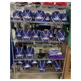 LARGE LOT OF NEW MIZUNO BATTERS HELMETS