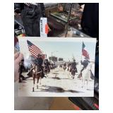 ORIGINAL PHOTO TEXAS HORSEBACK PARADE