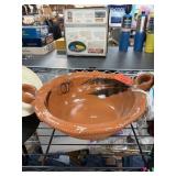 MEXICAN CLAY POTTERY BOWL