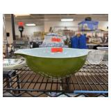 LARGE PYREX GREEN CINDERELLA MIXING BOWL