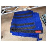 BLACK & BLUE SADDLE BLANKET