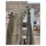 LEATHER CHAPS SIZE M