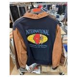 INTERNATIONAL LIVESTOCK EXPO LEATHER JACKET SZ SML