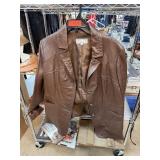 SZ M PELLE LEATHER JACKET