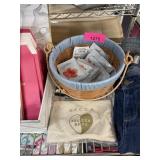 CHANTECAILLE CUTE BASKET W NEW COSMETICS / BECCA