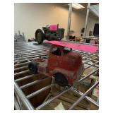 VINTAGE RED TRUCK TOY TOOTSIE BOBTAIL SEMI TRUCK