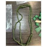 JADE BEADED NECKLACE