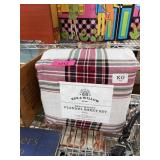 NEW KING FLANNEL SHEET SET