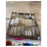 LARGE LOT OF MIXED ANTIQUE BOTTLES