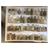 LOT OF ANTIQUE GLASS BOTTLES