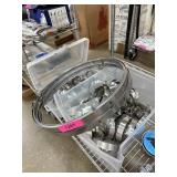 HUGE LOT OF NEW RING HOSE CLAMPS MIXED SIZES