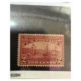 372 MINT OG 1909 HUDSON FULTON ISSUE STAMP