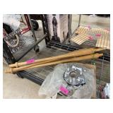 3PC BASEBALL BATS TURNED UNFINISHED