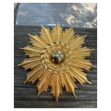 H POMERANTZ BROOCH SIGNED