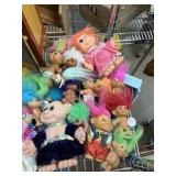 LOT OF  MIXED VINTAGE TROLLS