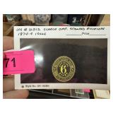 U012 SCARCE OFF STAMPED ENVELOPE 1874-9 ISSUE