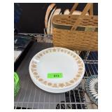 LOT OF 9 CORELLE BUTTERFLY GOLD PLATES LOT OF 9 CORELLE BUTTERFLY GOLD PLATES
