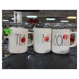 4PC RAE DUNN MUGS 4PC RAE DUNN MUGS