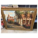 LARGE ORIGINAL SIGNED PAINTING PAOLU LARGE ORIGINAL SIGNED PAINTING PAOLU