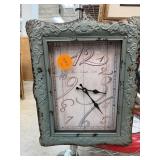DECORATIVE METAL FRAME WALL CLOCK DECORATIVE METAL FRAME WALL CLOCK