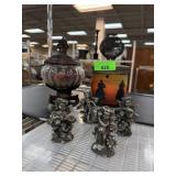LOT OF MIXED DECOR COWBOY WAX WARMER + LOT OF MIXED DECOR COWBOY WAX WARMER +