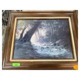 LARGE FRAMED DALHART WINDBERG PRINT LARGE FRAMED DALHART WINDBERG PRINT