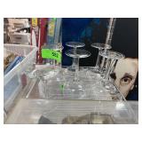 6PC SLOVAKIAN OLYMPICS COMMITTEE CHAMPAGNE GLASSES 6PC SLOVAKIAN OLYMPICS COMMITTEE CHAMPAGNE GLASSES