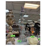 LARGE CANDLE HOLDER & CANDLE LARGE CANDLE HOLDER & CANDLE