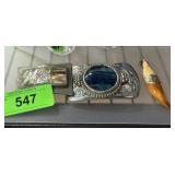 2PC BELT BUCKLES / CHINESE BUDDHA PENDANT 2PC BELT BUCKLES / CHINESE BUDDHA PENDANT