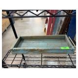 UNIQUELY HANDMADE SHABBY CHIC HANDLED TRAY UNIQUELY HANDMADE SHABBY CHIC HANDLED TRAY