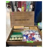 VINTAGE PERFECT PLAY BOX / POKER CHIPS VINTAGE PERFECT PLAY BOX / POKER CHIPS