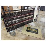 LARGE VINTAGE CHINESE ABACUS / LETTERING BOOKS LARGE VINTAGE CHINESE ABACUS / LETTERING BOOKS