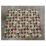 VINTAGE HANDMADE QUILT / SMALL BLANKET VINTAGE HANDMADE QUILT / SMALL BLANKET