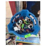 LOT OF MIXED BEY BLADE TOYS & ARENA LOT OF MIXED BEY BLADE TOYS & ARENA