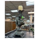 LARGE FIGURAL CANDLE HOLDER LARGE FIGURAL CANDLE HOLDER