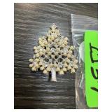 EISENBERH ICE CHRISTMAS TREE BROOCH EISENBERH ICE CHRISTMAS TREE BROOCH