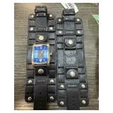 FOSSIL WATCH W 2 LEATHER BANDS FOSSIL WATCH W 2 LEATHER BANDS