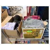 2 BOXES OF CLOTHES 2 BOXES OF CLOTHES