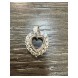STERLING SILVER HEART PENDANT STERLING SILVER HEART PENDANT
