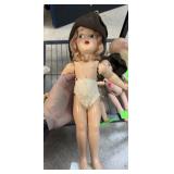 VINTAGE 1940S COMPOSITION DOLL GILTOY WOL VINTAGE 1940S COMPOSITION DOLL GILTOY WOL