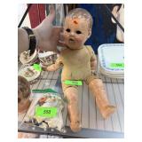 VINTAGE IDEAL COMPOSITION BABY DOLL VINTAGE IDEAL COMPOSITION BABY DOLL