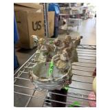 2 PIECE VINTAGE CERAMIC PLANTERS 2 PIECE VINTAGE CERAMIC PLANTERS
