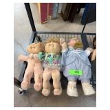 3PC VINTAGE CABBAGE PATCH DOLLS 3PC VINTAGE CABBAGE PATCH DOLLS