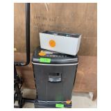 PAPER SHREDDER & CENTER CHANNEL SPEAKER PAPER SHREDDER & CENTER CHANNEL SPEAKER