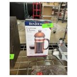 BONJOUR FRENCH PRESS COFFEE MAKER BONJOUR FRENCH PRESS COFFEE MAKER