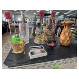 LOT OF MIXED GLASSWARE ETC LOT OF MIXED GLASSWARE ETC