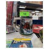 VINTAGE BUDWEISER HOLIDAY BEER STEIN VINTAGE BUDWEISER HOLIDAY BEER STEIN