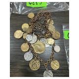 PRETTY COIN THEME NECKLACE PRETTY COIN THEME NECKLACE