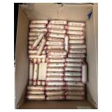 QTY 1 ROLL 50 UNSEARCHED WHEAT PENNIES CENTS QTY 1 ROLL 50 UNSEARCHED WHEAT PENNIES CENTS